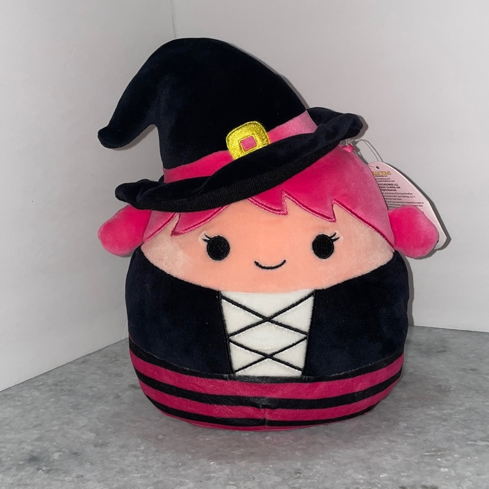 Squishmallows Wexla the Pink Hair Witch 8” BNWT